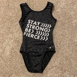 Destira Strong Fierce Gymnastics Leotard Sz CXL